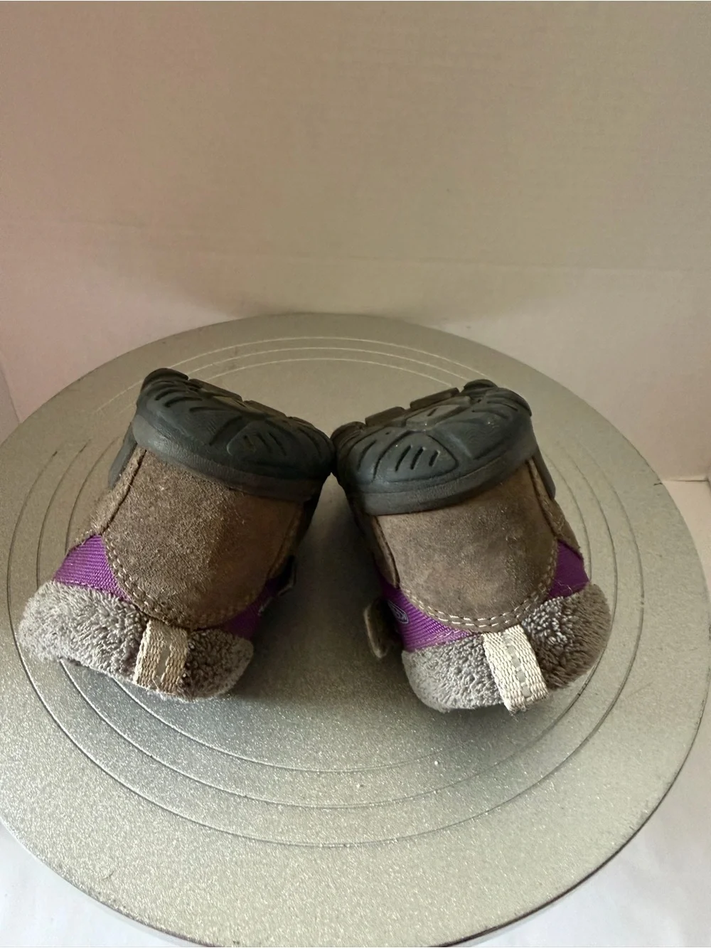 Keen knotch chukka mid High insulated boots size infant 5 Purple/Grey ColorWay